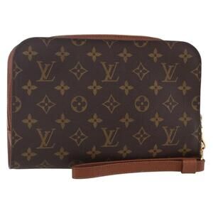 LOUIS VUITTON Monogram Orsay Clutch Bag M51790 LV Auth 150009